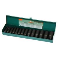 Jogo chaves longas impacto 1/2" SAE Jonnesway S03AD4414S