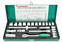Jogo de 25 pcs 3/8" Jonnesway S04H3125S