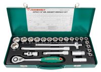 Jogo roquete 1/2" c/25 peças Jonnesway S04H4125S