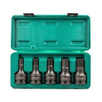 Mjogo de 5 bits hexagonais de impacto de 3/4" Jonnesway S05A6105S