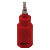 Bit caixa hexagonal 3/8" 1.000V 6mm Jonnesway S09V3H6