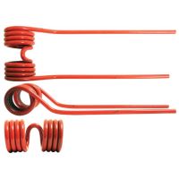 Mola - Dt. - Comp:420mm, Larg:114mm, Ø10mm - para Kverneland, Taarup Aplicavel em: 67274100