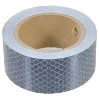 Fita reflectora branco, Larg: 50mm x Comprimento: 10m