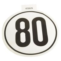 Sinal 80Km/h