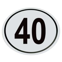 Sinal 40Km/h