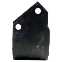 Faca Dt. 98x8mm Altura: 210mm. Centros de orifícios em: 75mm. Orifício Ø: 16.5mm. para Kuhn, Dowdeswell, HowardAplicavel em: 52359000