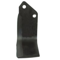 Faca Dt. 80x8mm Altura: 165mm. Centros de orifícios em: 57mm. Orifício Ø: 14.5mm. para Krone, KuhnAplicavel em: 51921600