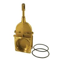 Válvula 8" com flange de 4 parafusos
