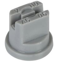 Bico de jato plano SF 110° 06 plástico cinza ASJ