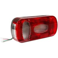 Farol traseiro, Dir. retangular, 12/24V, 100x80mm,