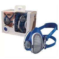 MEIA MÁSCARA ELIPSE P3 KIT COM FILTROS E CAPA DE PROTEÇÃO GVS