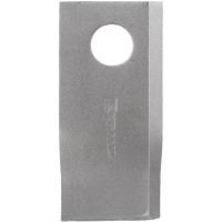 Lâmina de gadanheira esq. 102x48x4 mm diâmetro Ø19 mm, adequado para Fella, embalagem de 25