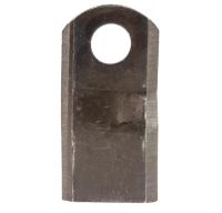 Lâmina de gadanheira dir. 105x47x4 mm diâmetro Ø20,50 mm, adequada para Kuhn