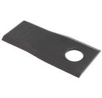 Lâmina de gadanheira DIR. 105x48x4.3mm Ø20mm, adequada para Kuhn  (embalagem de 25 unid.)