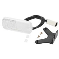 Luz de sinalização LED, retangular, 12-24V, 105.4x45x11.8mm, Jaeger,