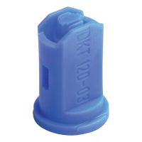 Bico antideriva de injeção de ar de duplo leque IDKT 120° 030, plástico, azul, Lechler
