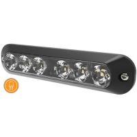 Farolim LED Perigo, 6 LEDs, Cor de luz: amarelo