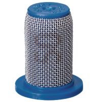 Filtro de bico TeeJet em aço inoxidável azul, malha 50