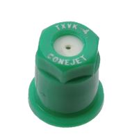 Bico padrão, jato cónico TXVK 80° 015, cerâmica, verde, TeeJet