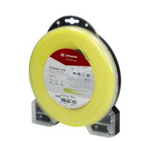 Fio de corte, Ø2,4mm x 88m, redonda, amarela,