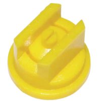 Bico de jato plano ST 110° 02 plástico amarelo Lechler