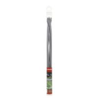 Fio de corte, 3mm x 0,42m, quadrada, cinzento, Titanium Power by