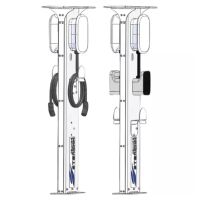 SUPORTE DE FIXAÇÃO PARA 2 TERMINAIS DE CARREGADOR DE VEÍCULO ELÉTRICO EVMOBE