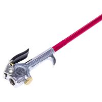 Pistola de ar comprimido com pente de 60 cm, vermelha