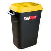 Contentor do Lixo Eco Tayg 95 l. Preto / yellow