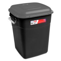 Contentor do Lixo Eco Tayg 50 l. Preto /Cinzento