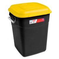 Contentor do Lixo Eco Tayg 50 l. Preto / yellow