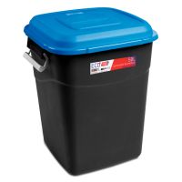 Contentor do Lixo Eco Tayg 50 l. Preto / Azul