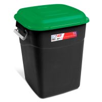 Contentor do Lixo Eco Tayg 50 l. Preto / Verde