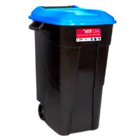 Contentor do Lixo Eco Tayg 120 l. Preto / Azul