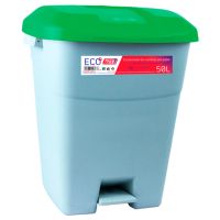 Contentor do Lixo Eco Tayg 50 L Cinzento/Verde