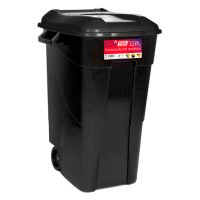 Contentor do Lixo Eco Tayg 120 l. Preto / Preto