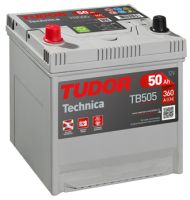 Bateria Tudor TECHNICA TB505 12V 50Ah 360A +E 200x173x222