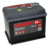 Bateria Tudor Technica TB621 62Ah 540A +E 242x175x190
