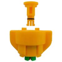 Bico de injeção de ar TD 60° 02 cerâmica amarelo/verde Agrotop