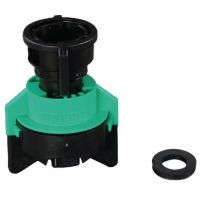 Bico de jato duplo TDDF 110° 10 plástico preto Agrotop