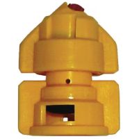 Bico de jato duplo TDHS 110° 02 cerâmica amarelo Agrotop