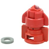 Bico de jato duplo TDHS 110° 04 cerâmica vermelho Agrotop