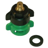 Bico anti-deriva descentrado TDOC 80° 015 latão verde Agrotop