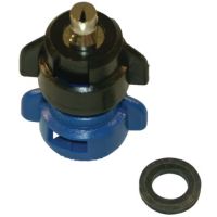 Bico anti-deriva descentrado TDOC 80° 03 latão azul Agrotop