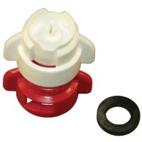 Bico anti-deriva TDXL 110° 04 plástico vermelho Agrotop