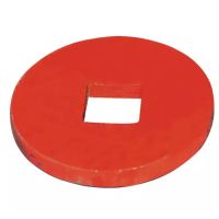 PLACA DE EXTREMIDADE CONVEXA Ø 150X15 QUADRADA 41