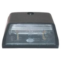 Luz de chapa de matrícula 5W, retangular, 12/24V, branco, de aparafusar, 36x36mm, Britax