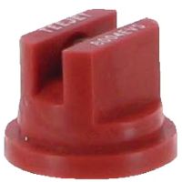 Bico padrão, jato plano único TP 80° 04, aço inoxidável, vermelho, TeeJet
