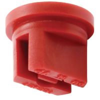 Bico padrão, jato plano único TP 80° 04, plástico, vermelho, TeeJet
