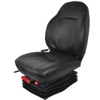 Assento com suspensão mecânica, em PVC